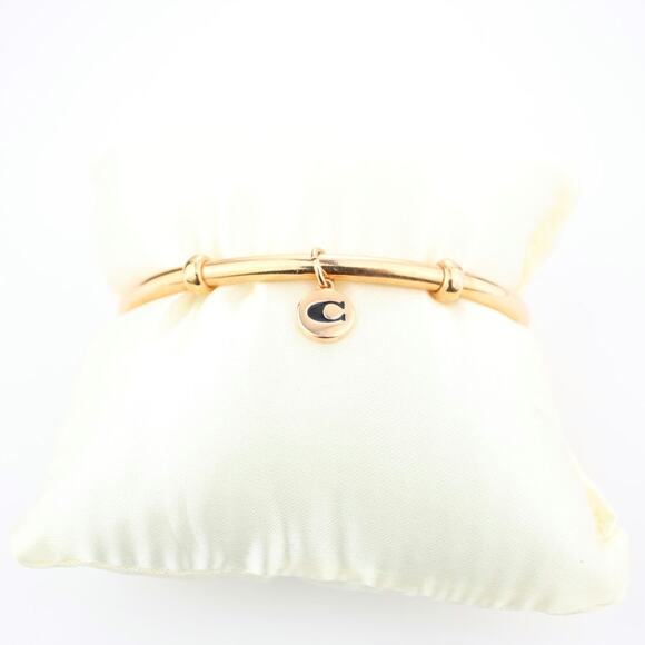 Coach Open Cuff Rose Gold Bracelet - Picture 4 of 5
